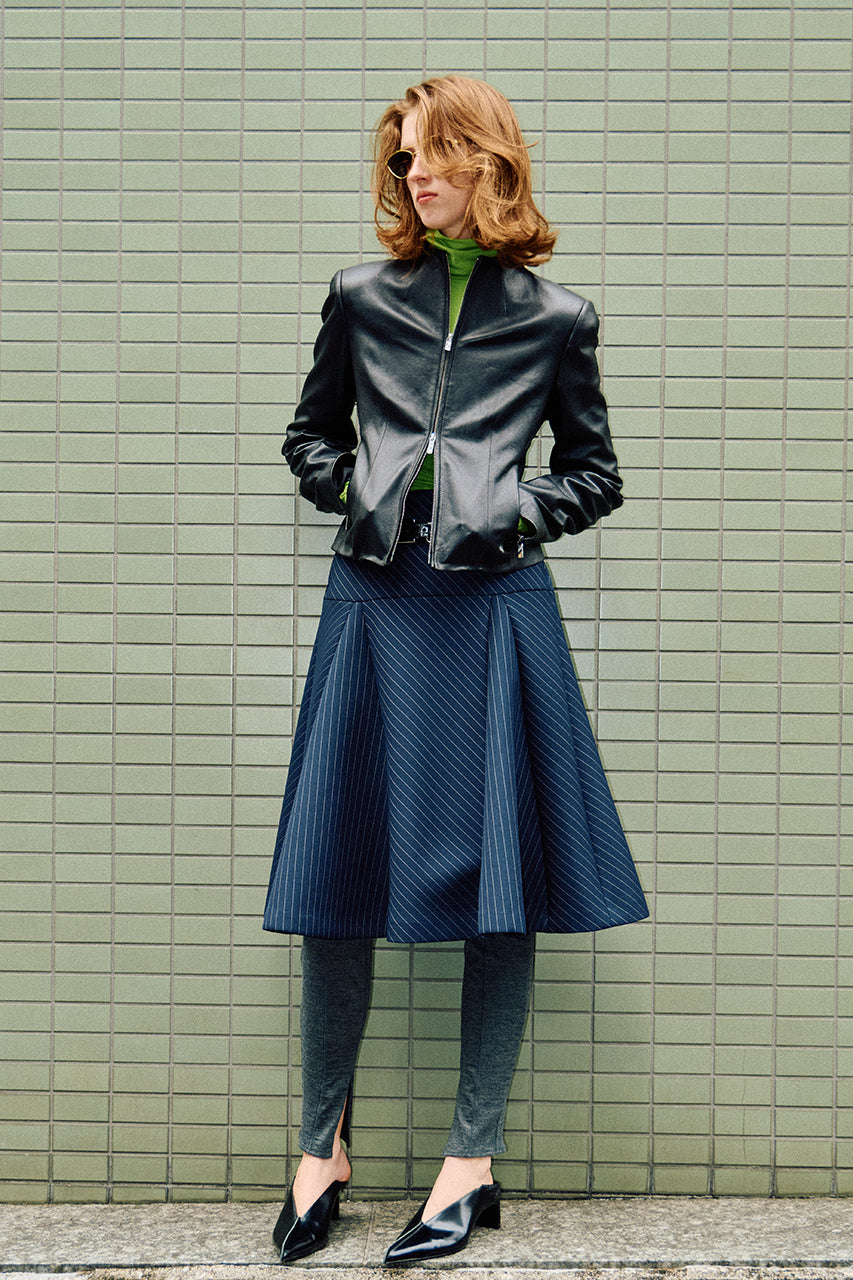 Bonded Flare Skirt