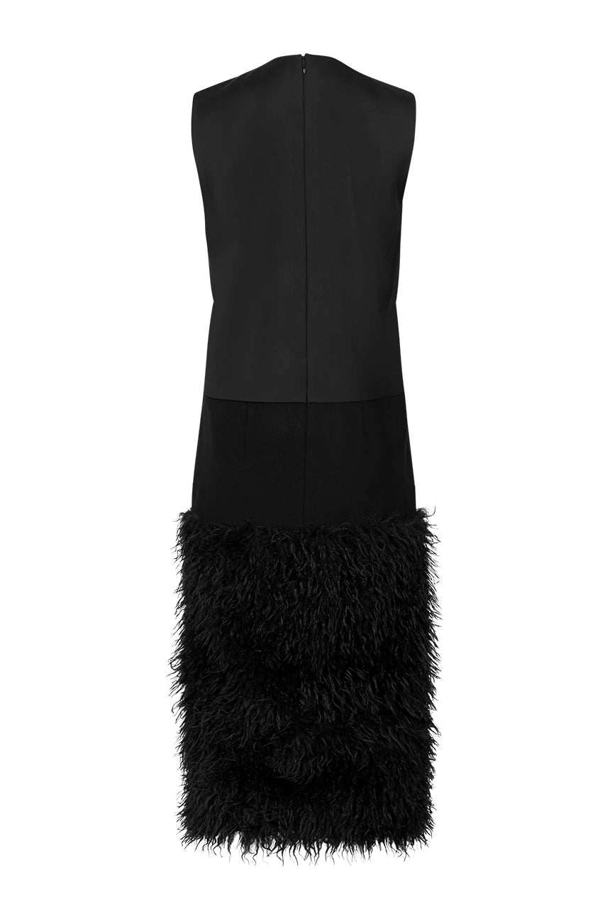 Block Dress Black