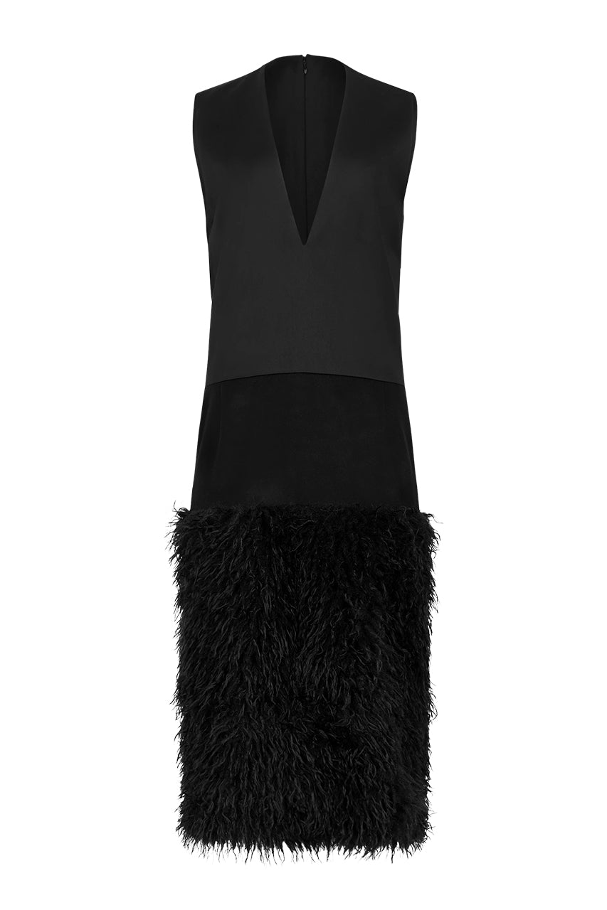 Block Dress Black