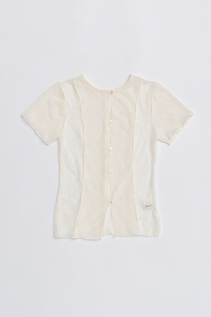 2Way Lace Sheer Top - 2025 SUMMER