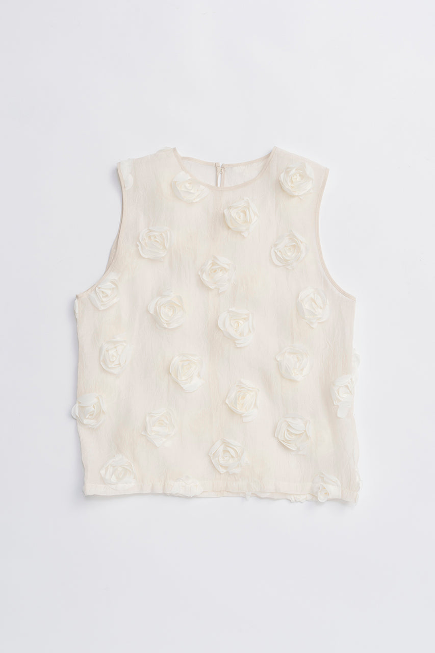 Rose Sleeve Vest - 2025 SUMMER
