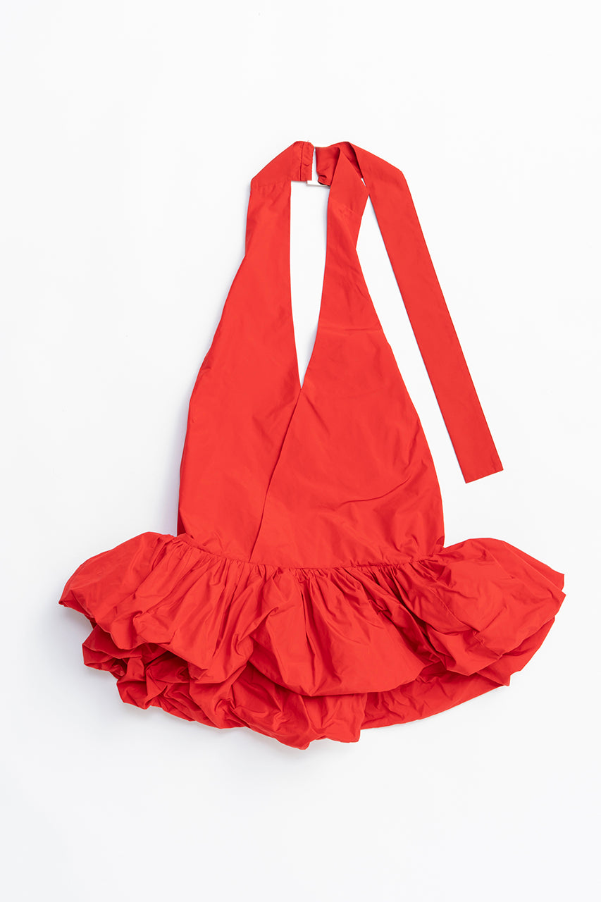 Volume Hem Halter Tunic - SALE