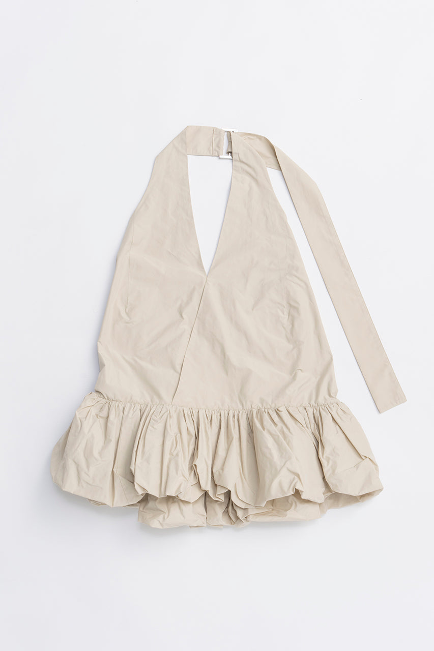 Volume Hem Halter Tunic - SALE