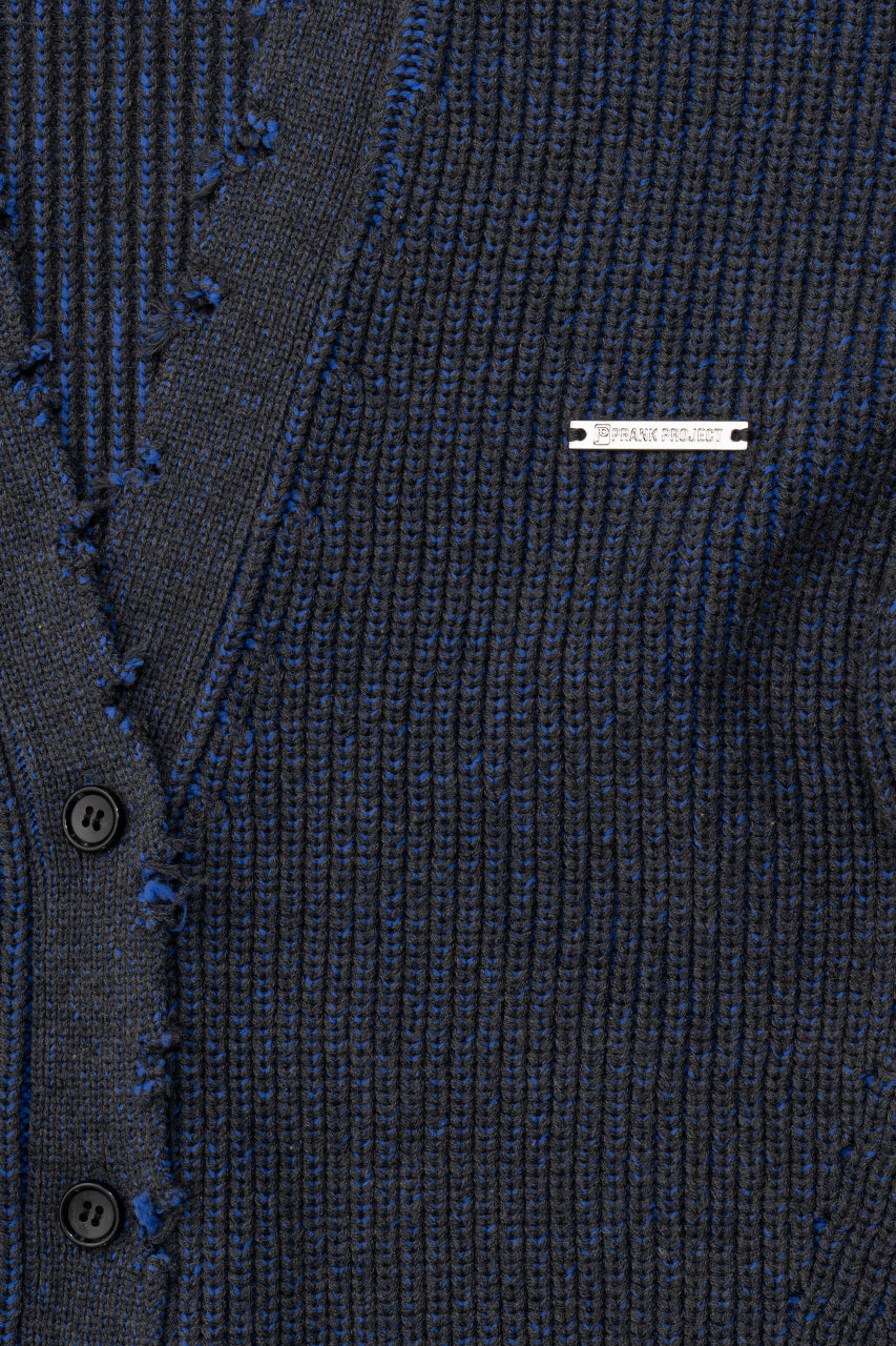 Damaged Knit Cardigan