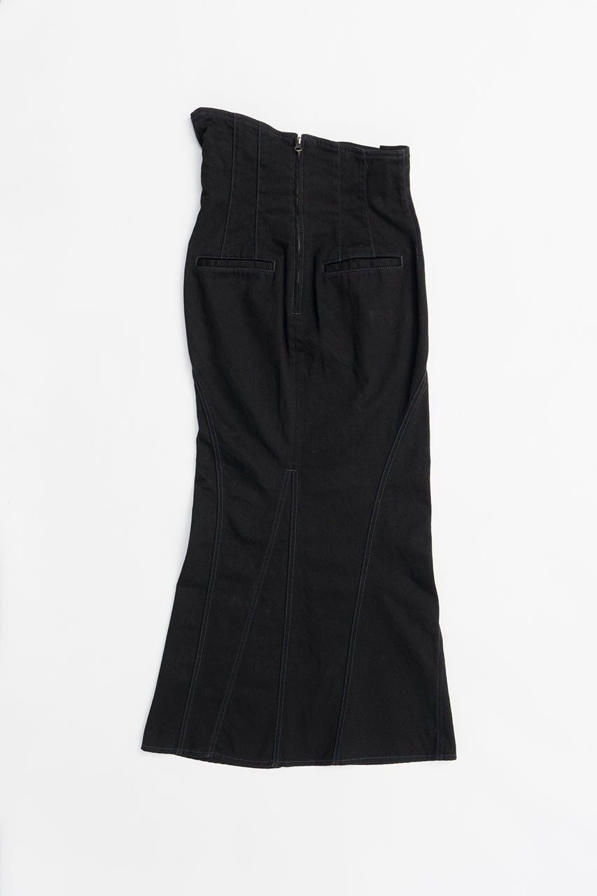 Sculpted Maxi Skirt - SALE
