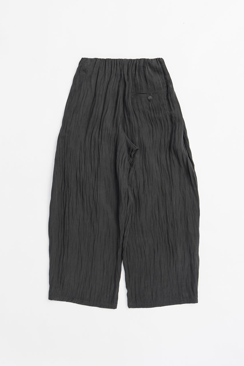 Satin Gathered Balloon Pants