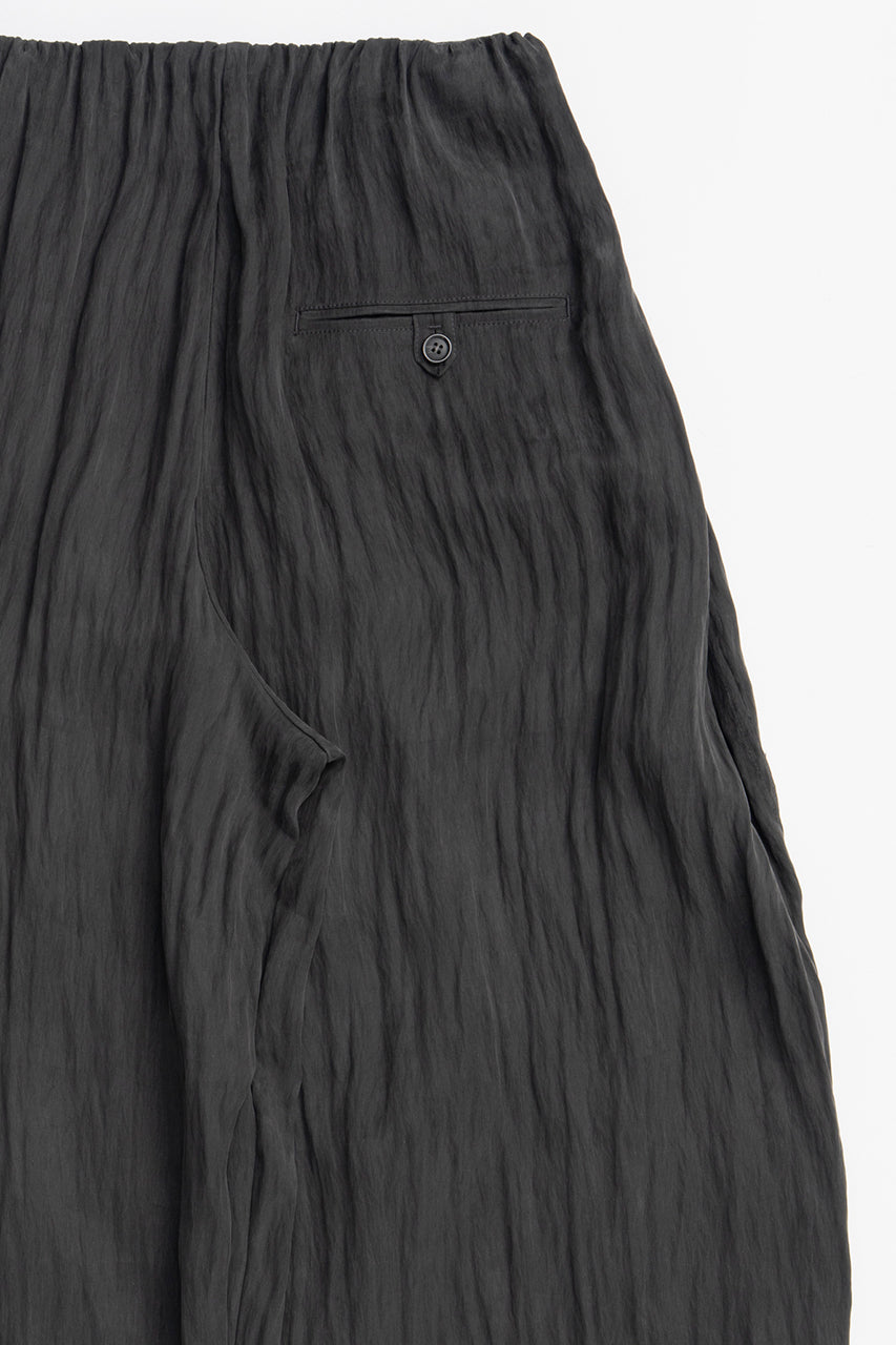 Satin Gathered Balloon Pants