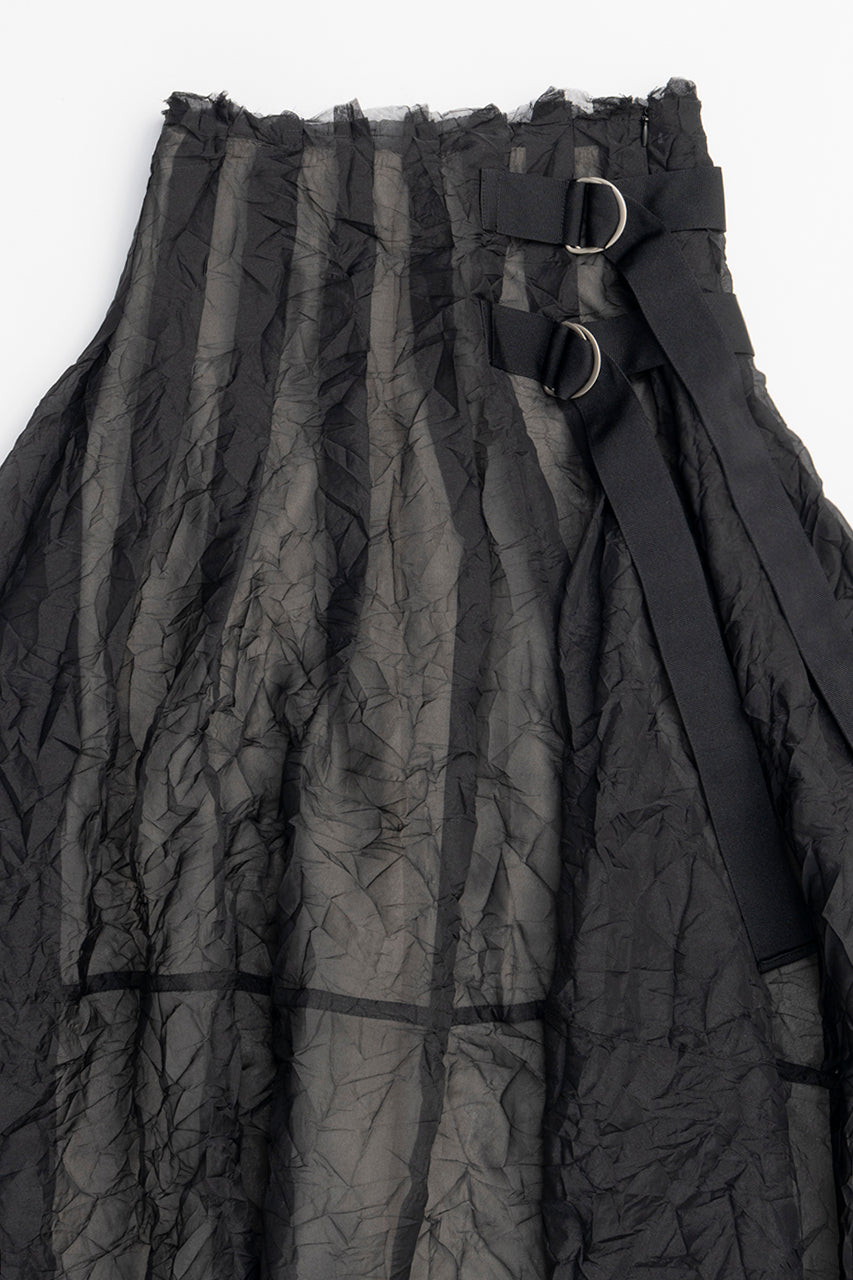Crinkle Organza Skirt