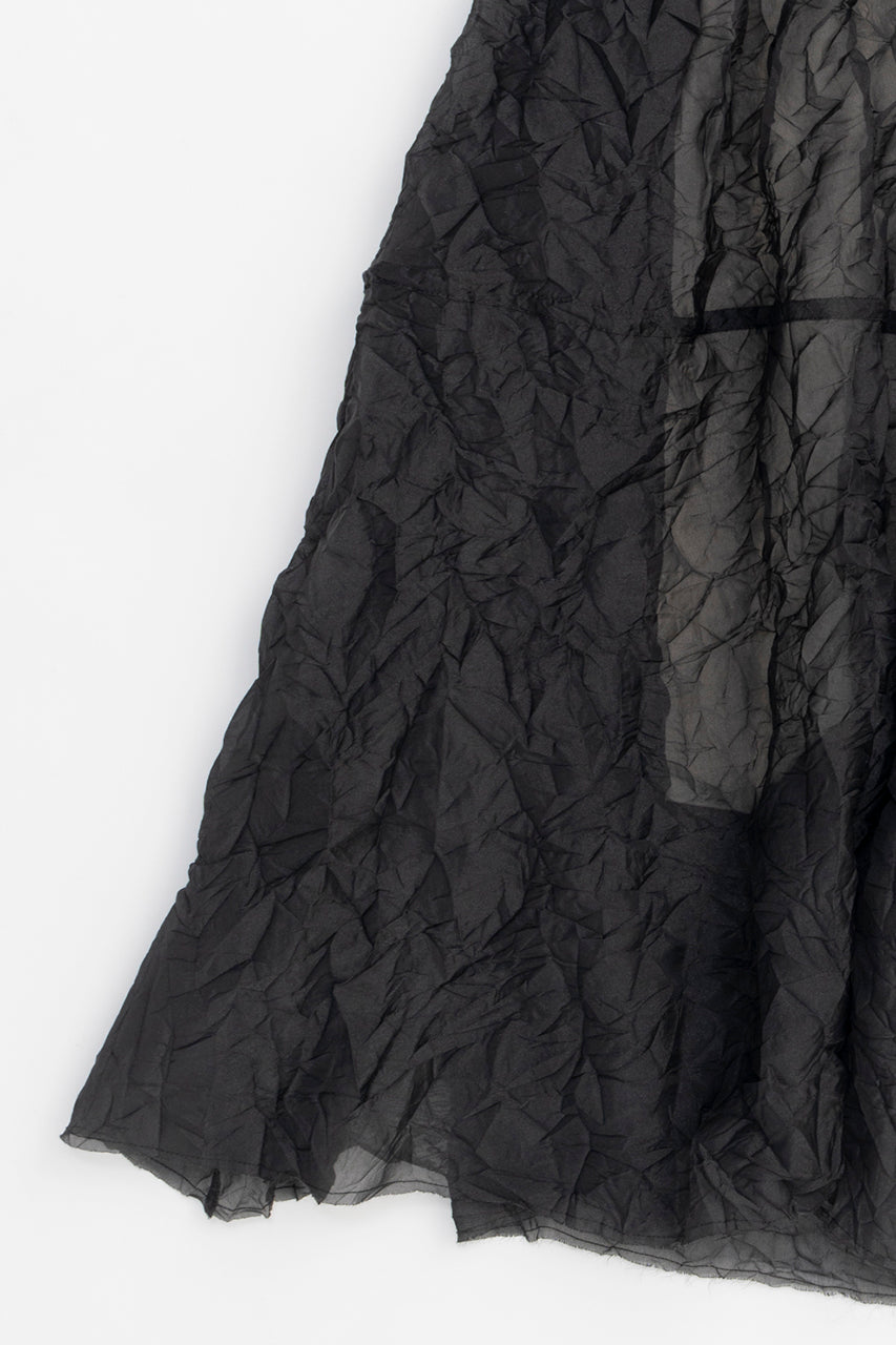 Crinkle Organza Skirt