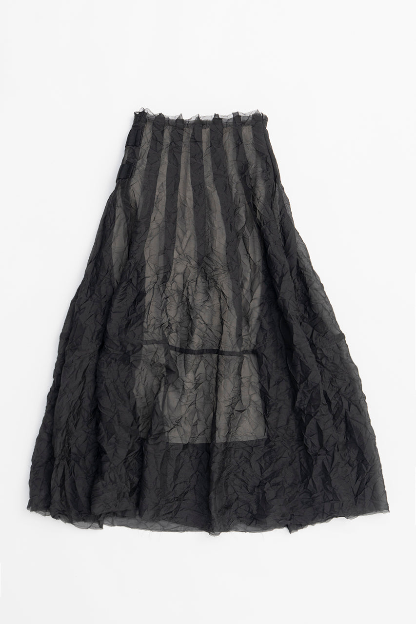 Crinkle Organza Skirt