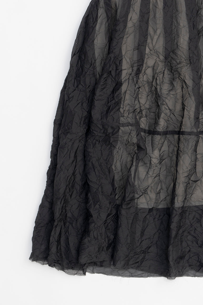 Crinkle Organza Skirt