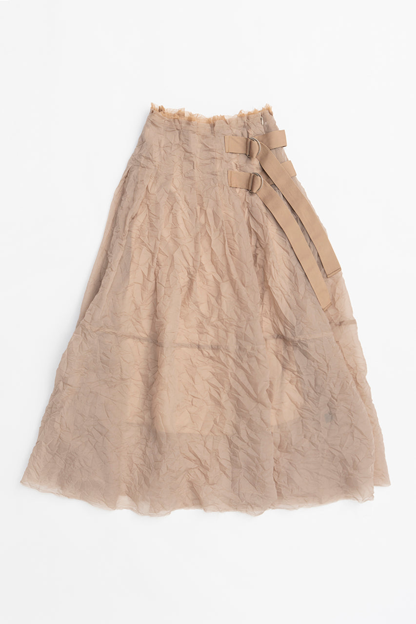 Crinkle Organza Skirt