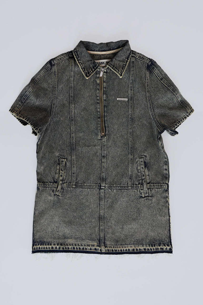 Denim Zip Tunic