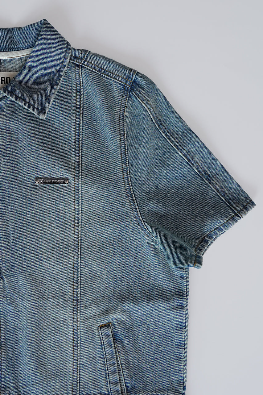 Denim Zip Tunic
