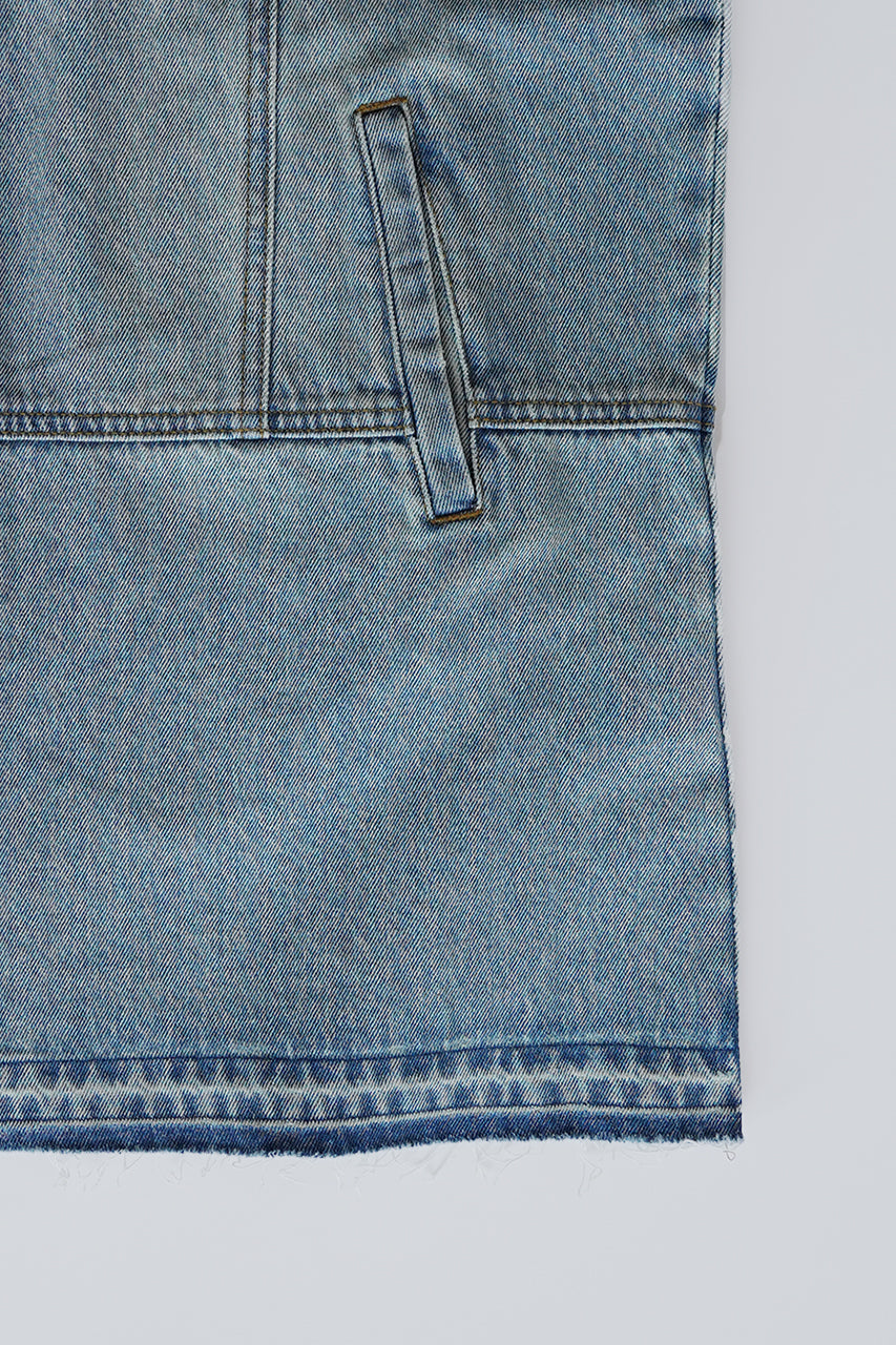 Denim Zip Tunic