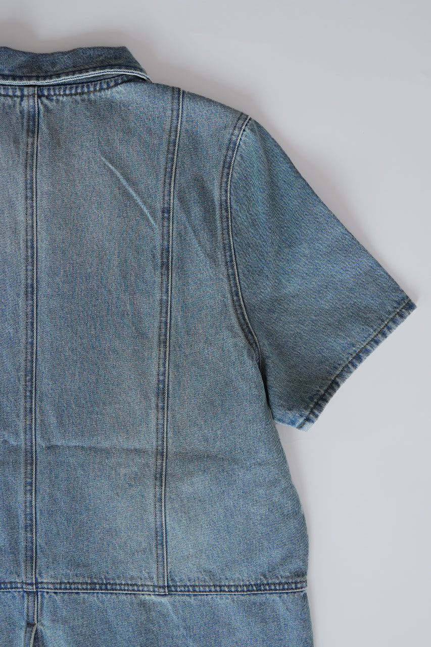 Denim Zip Tunic