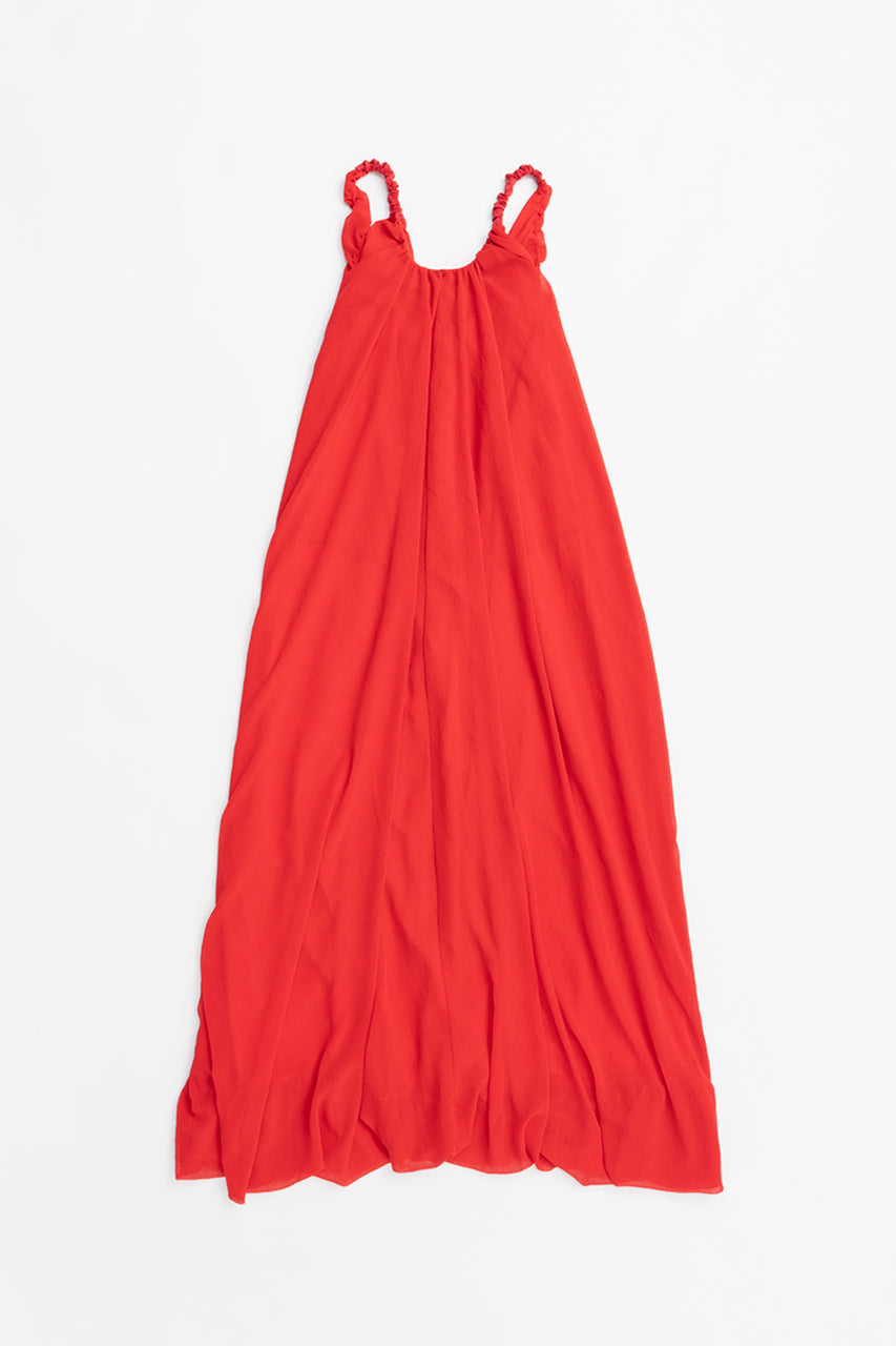 Gathered Balloon Dress