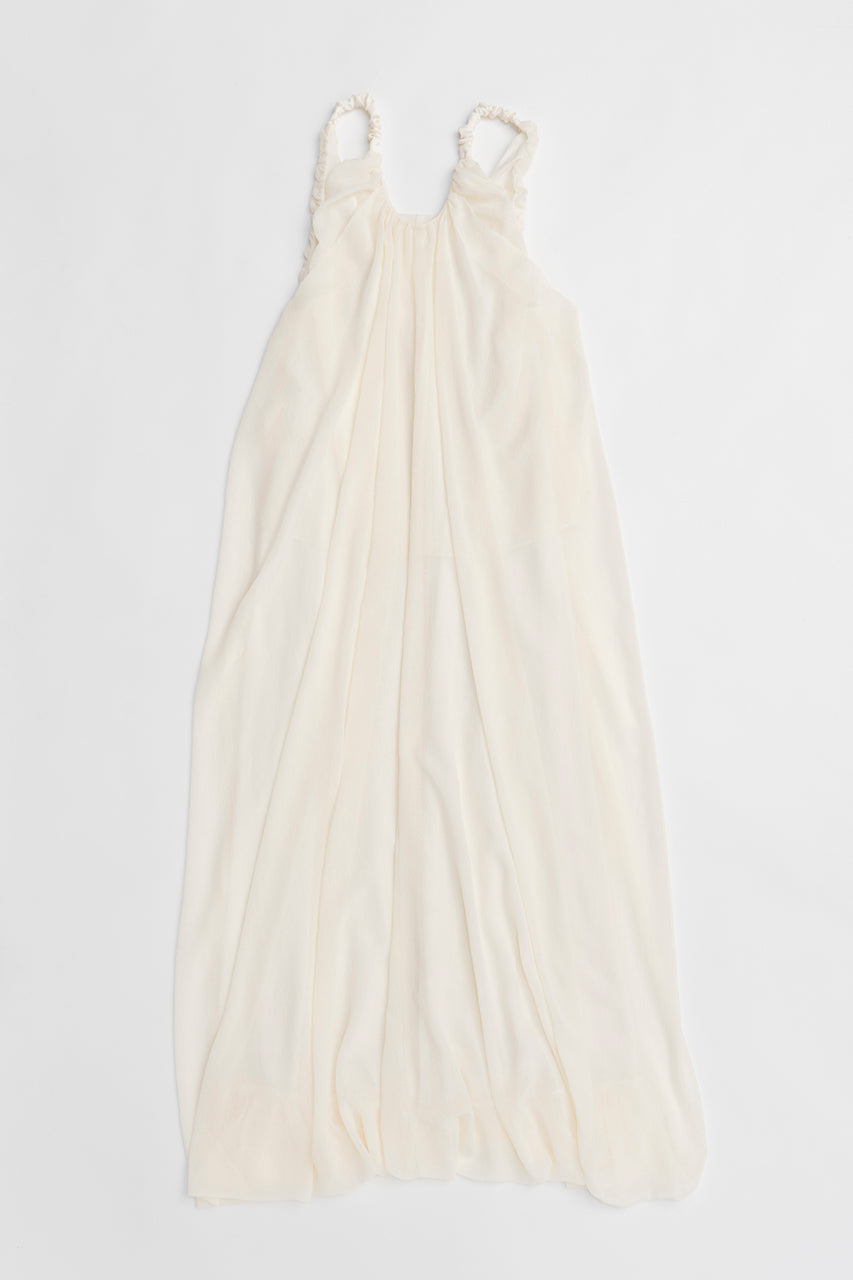 Gathered Balloon Dress
