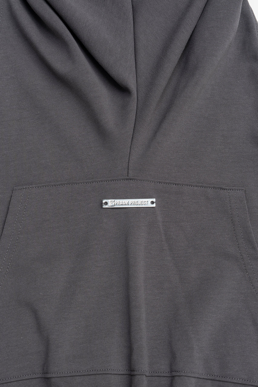 Drape Hoodie One Piece