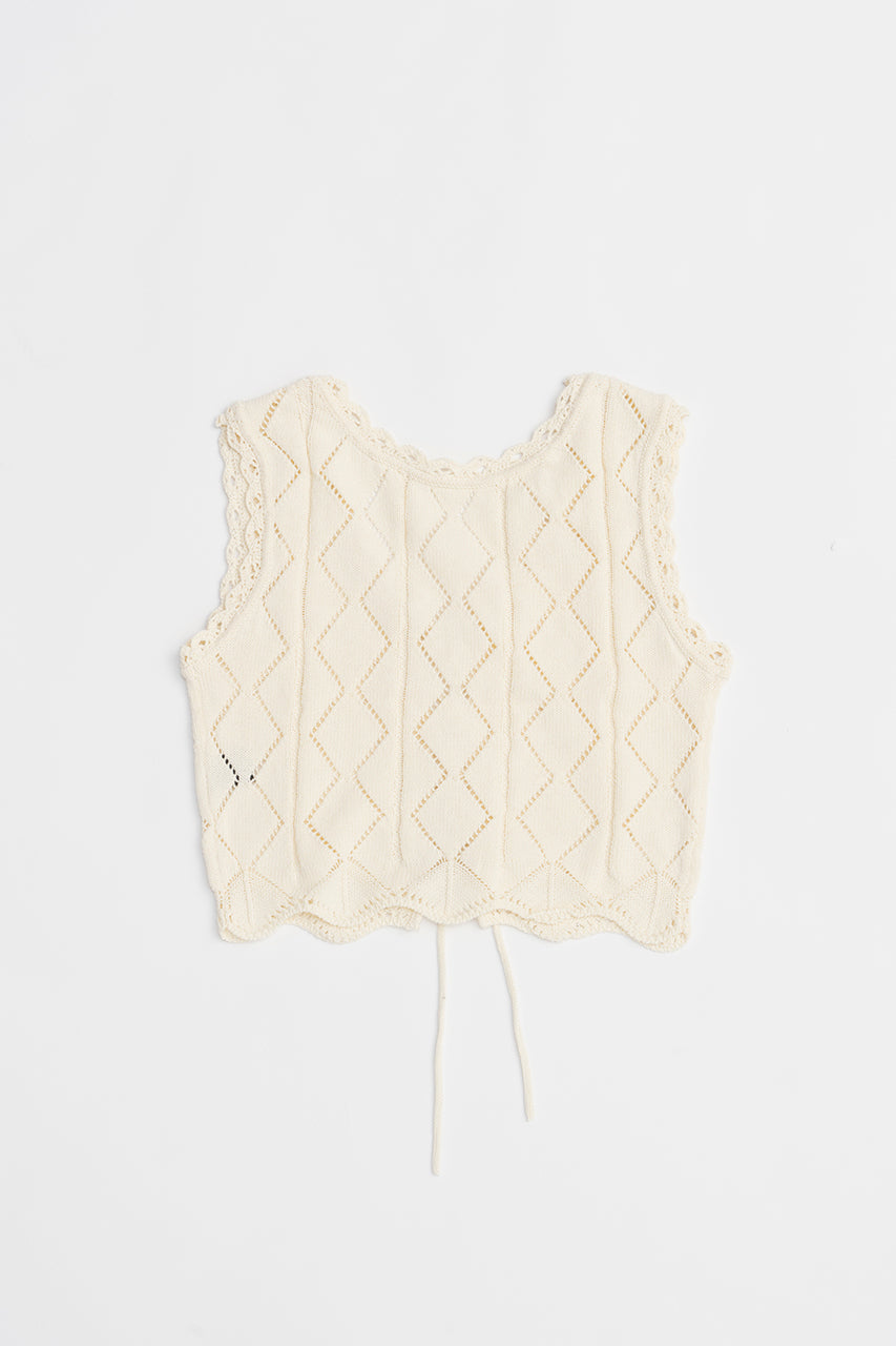 2Way Lace Up Vest - 2025 SUMMER