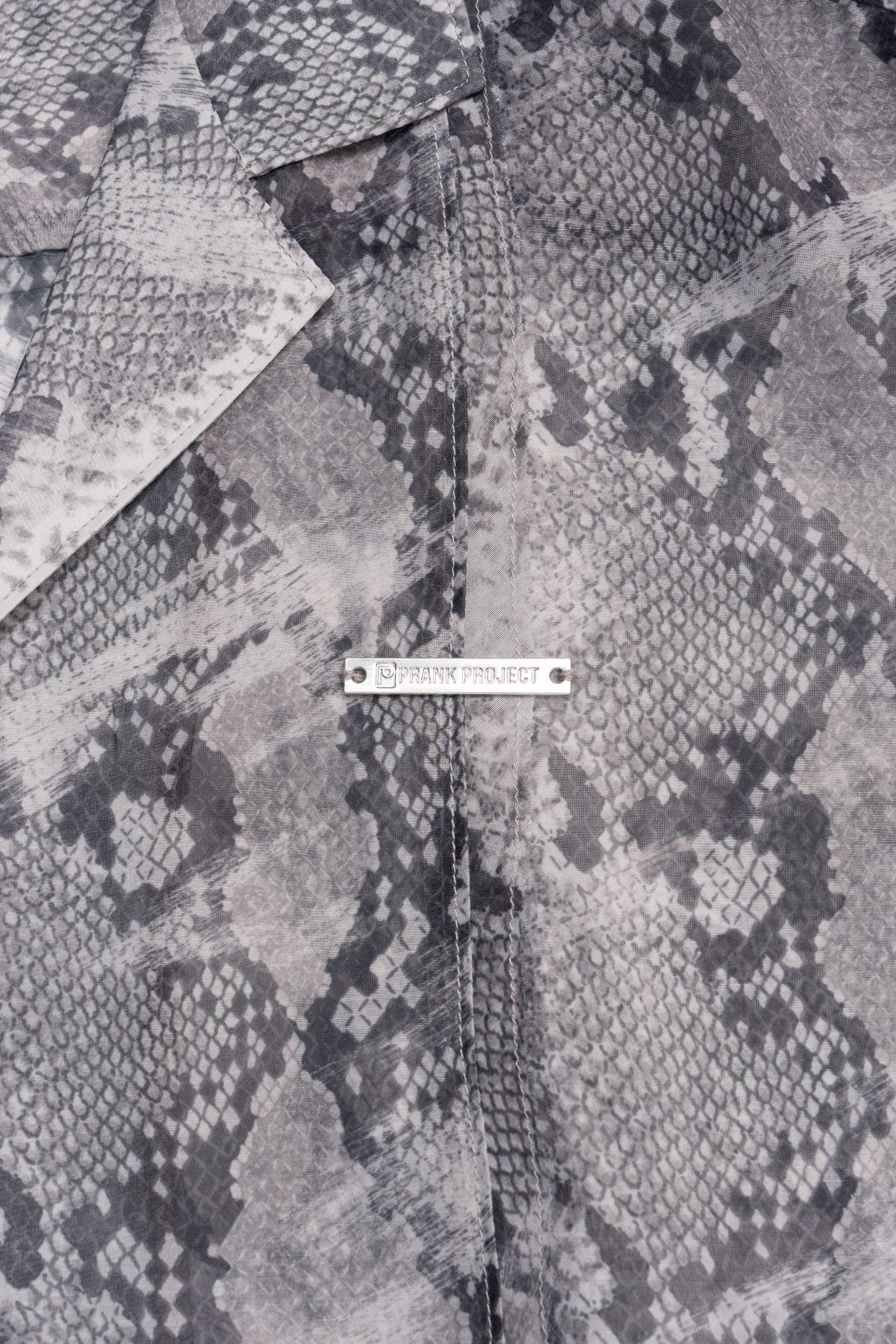 Python Print Sheer Shirt - SALE