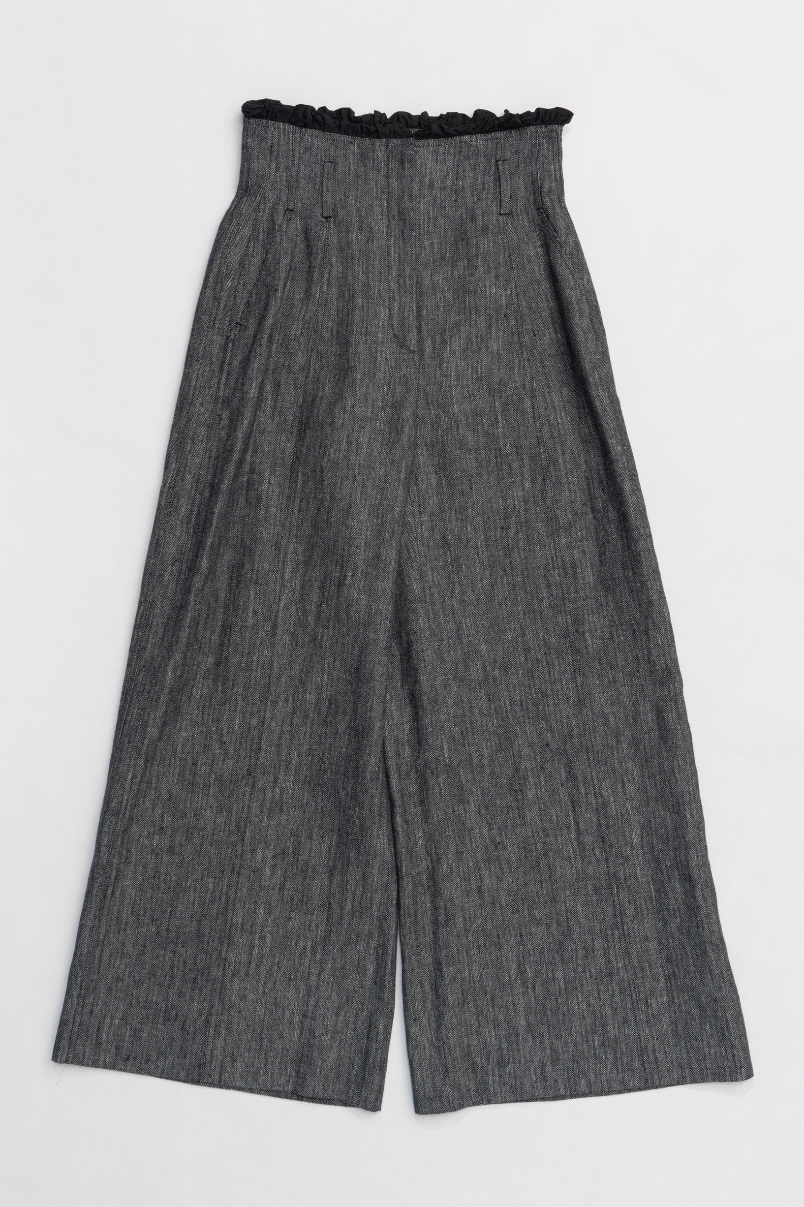 Ruffle Layered Wide Pants - SALE