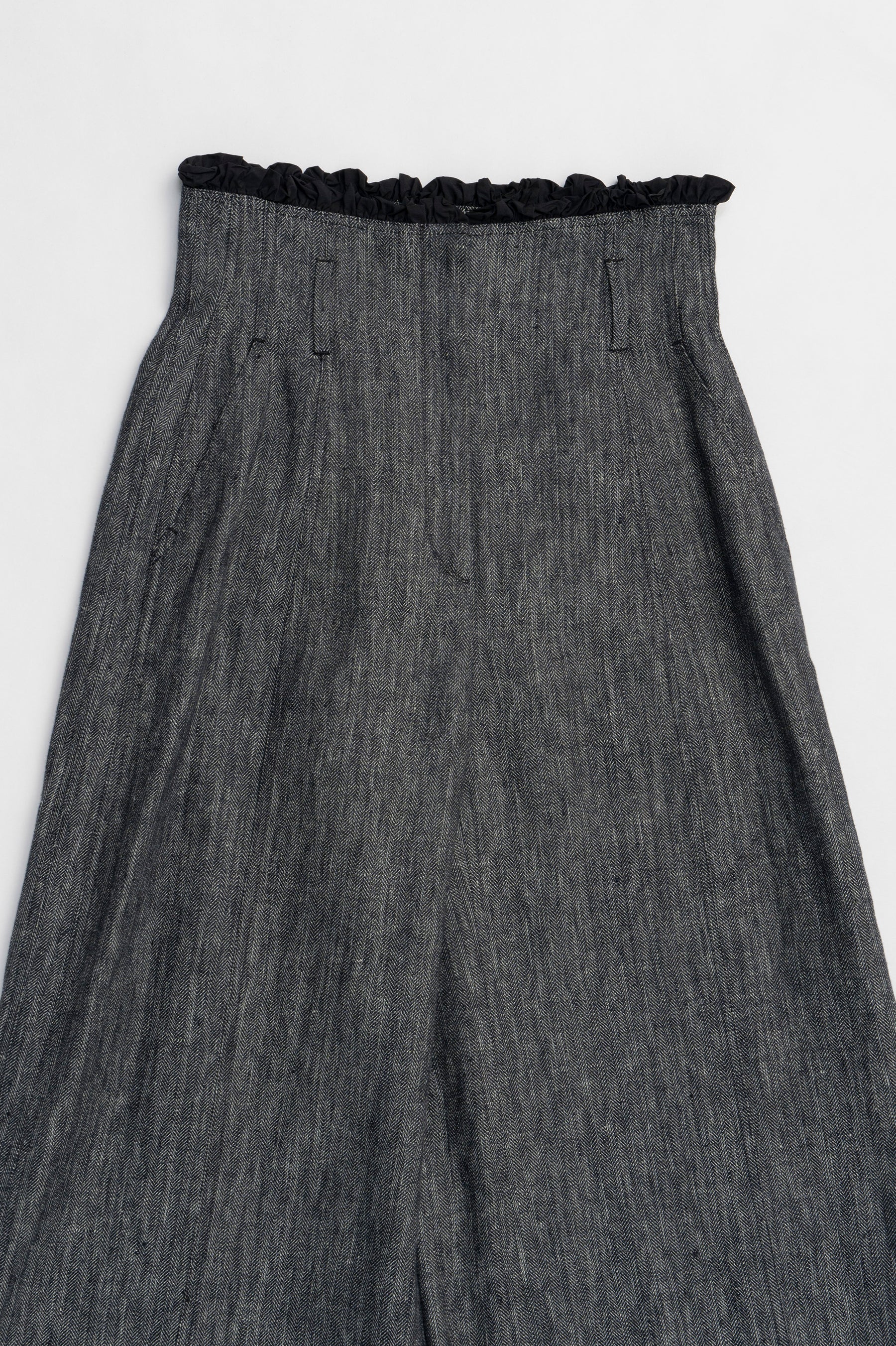 Ruffle Layered Wide Pants - SALE
