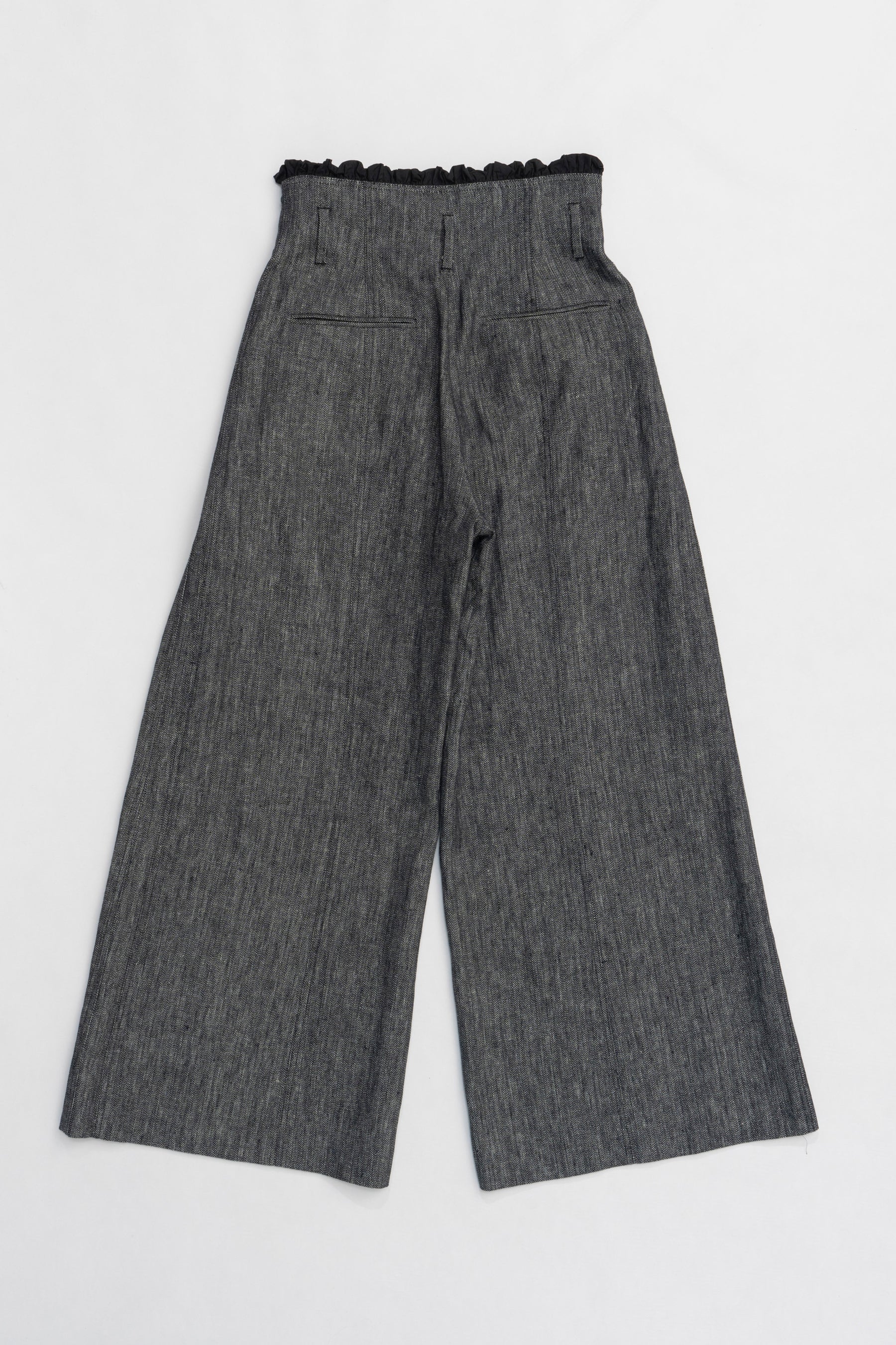 Ruffle Layered Wide Pants - SALE