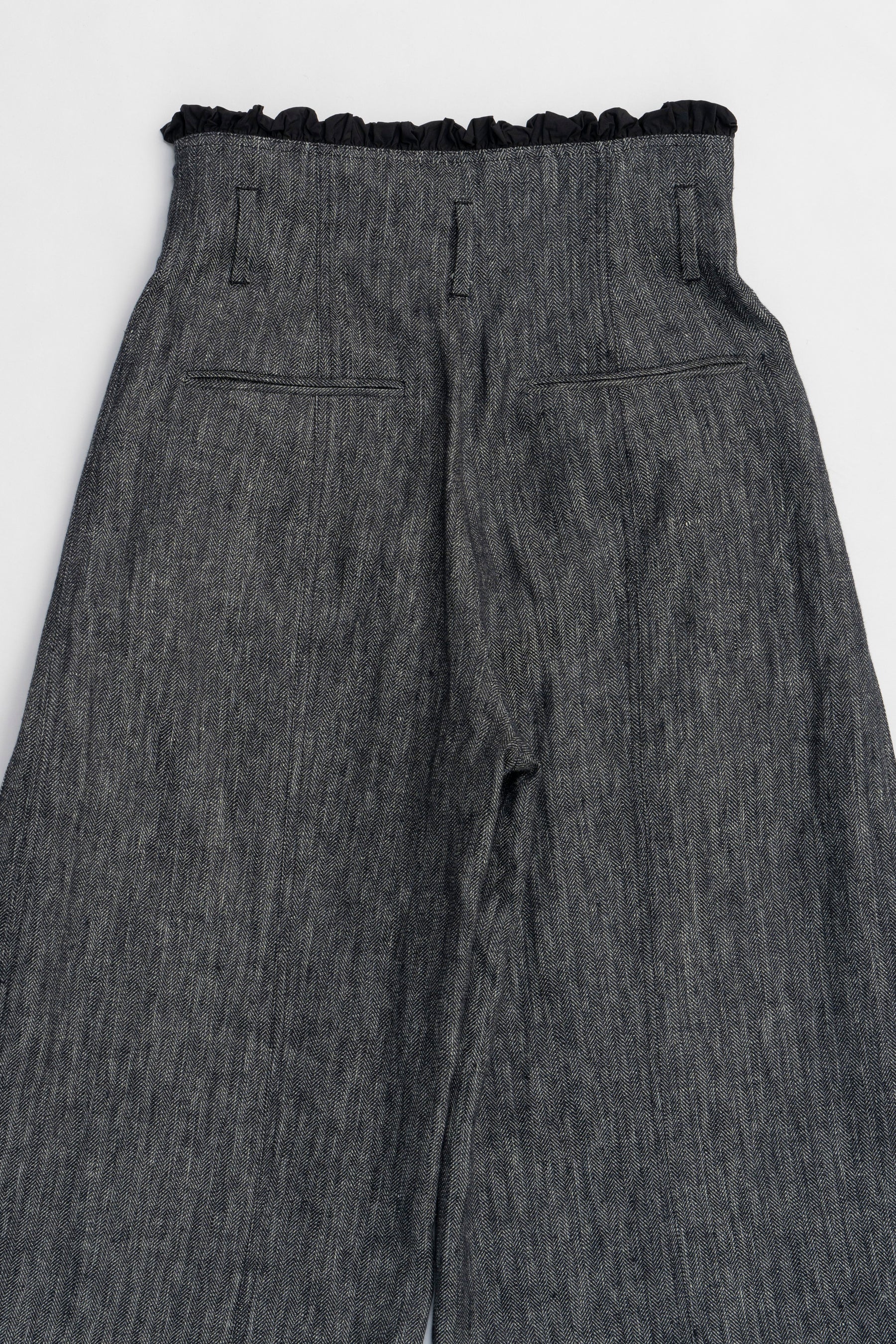 Ruffle Layered Wide Pants - SALE