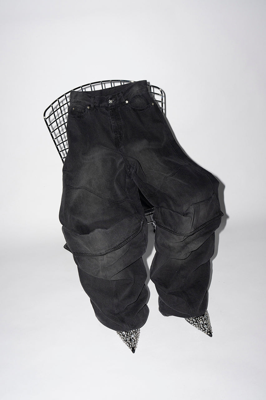 Faux Boots Denim