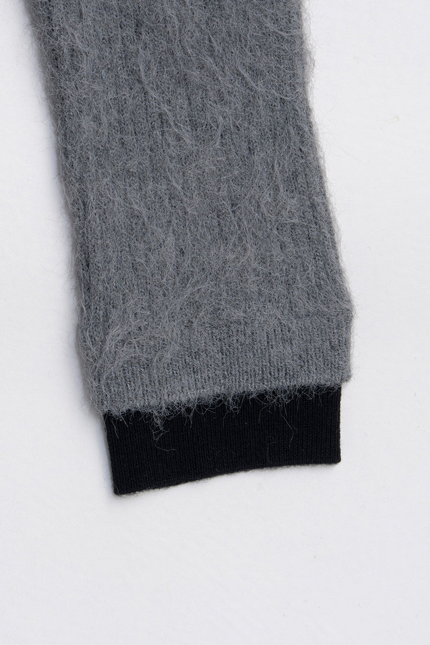 Fluffy Knit Polo - 2025 WINTER
