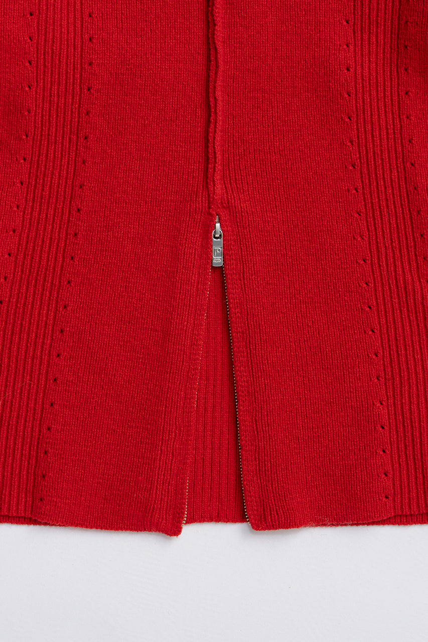 Heavy Turtleneck Knit Tunic