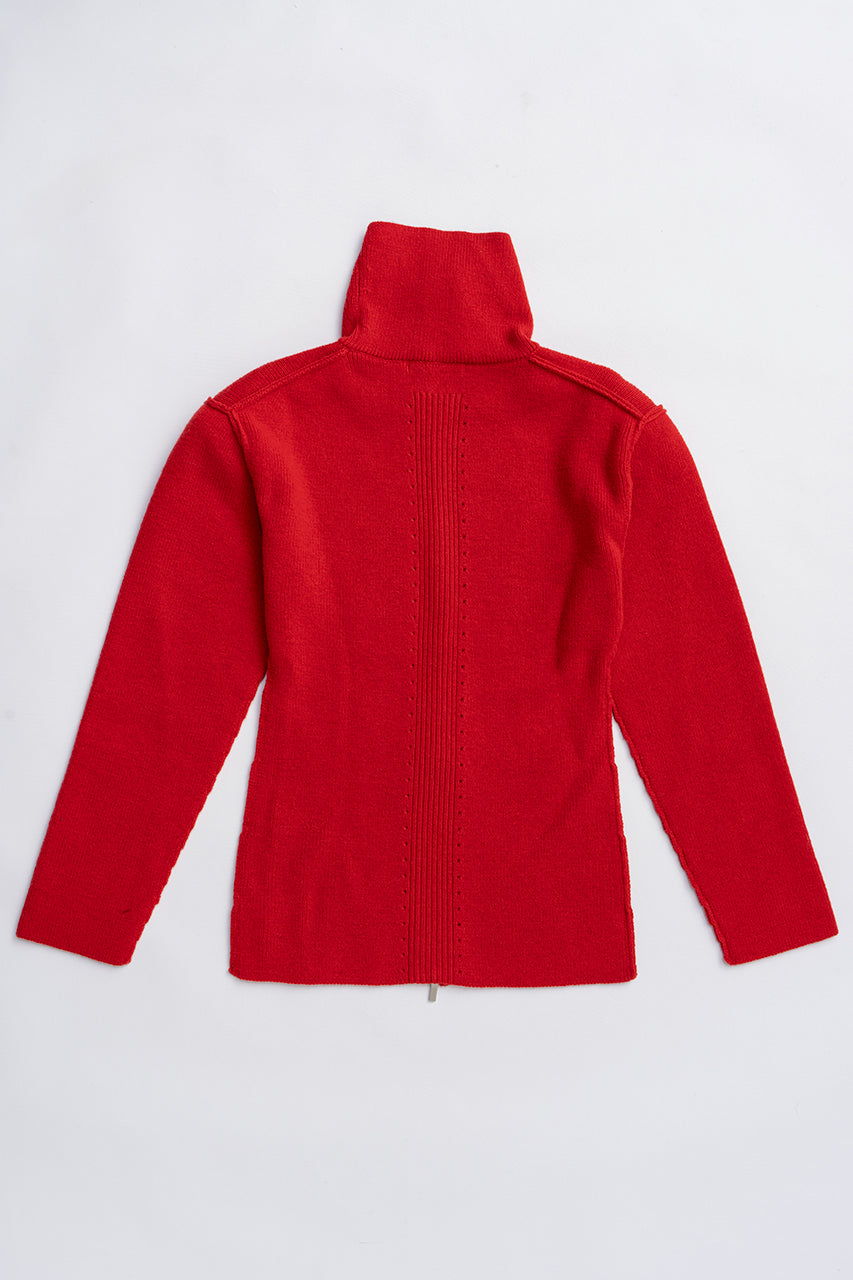 Heavy Turtleneck Knit Tunic