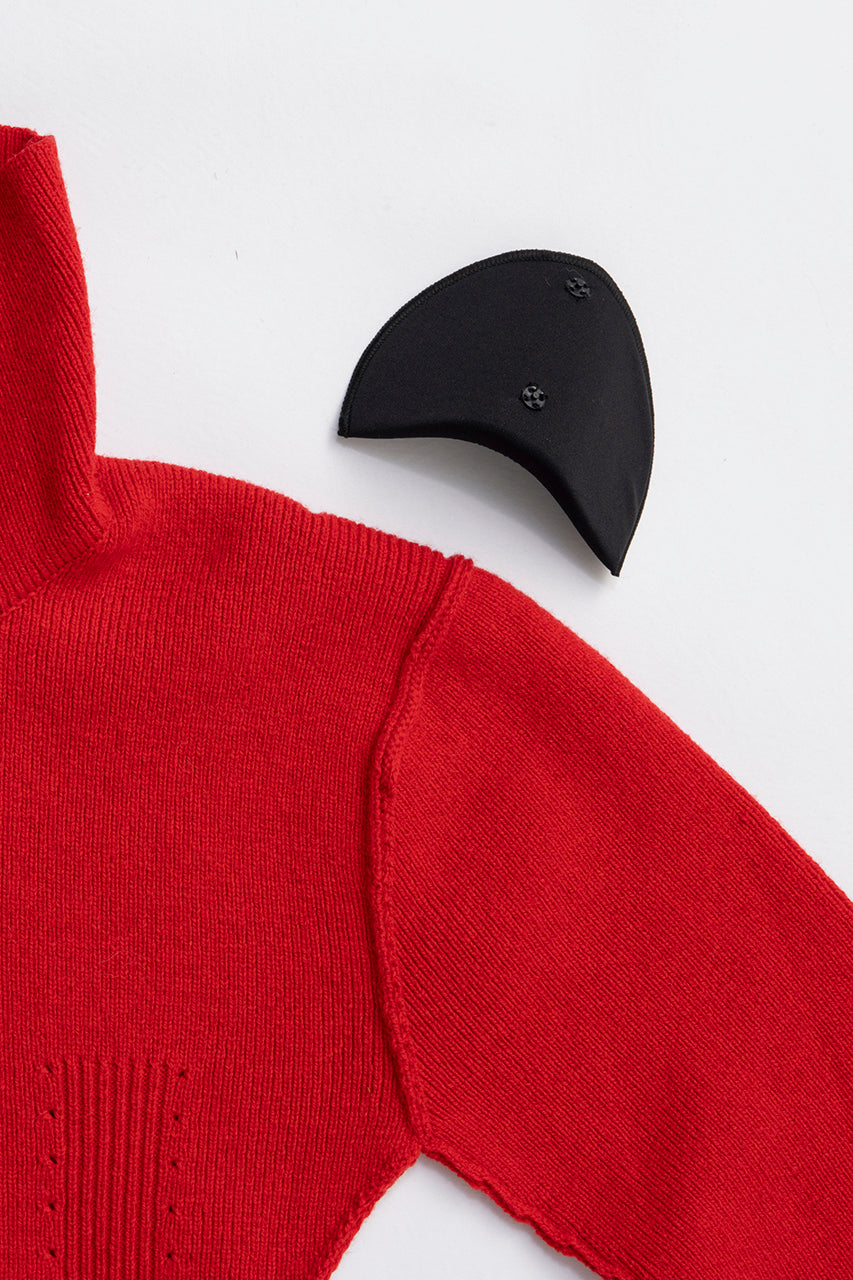 Heavy Turtleneck Knit Tunic