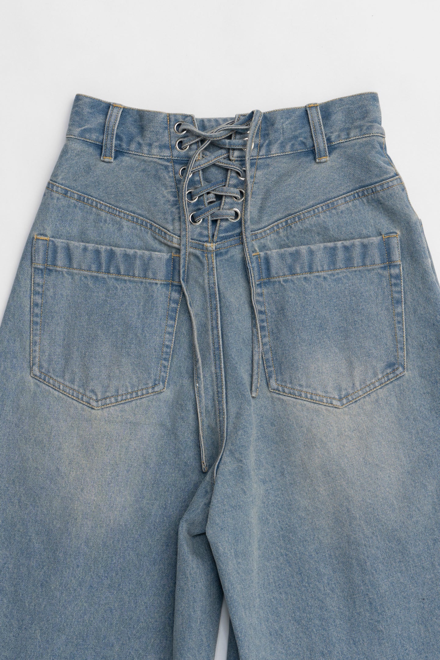 Lace-Up Back Shorts - SALE