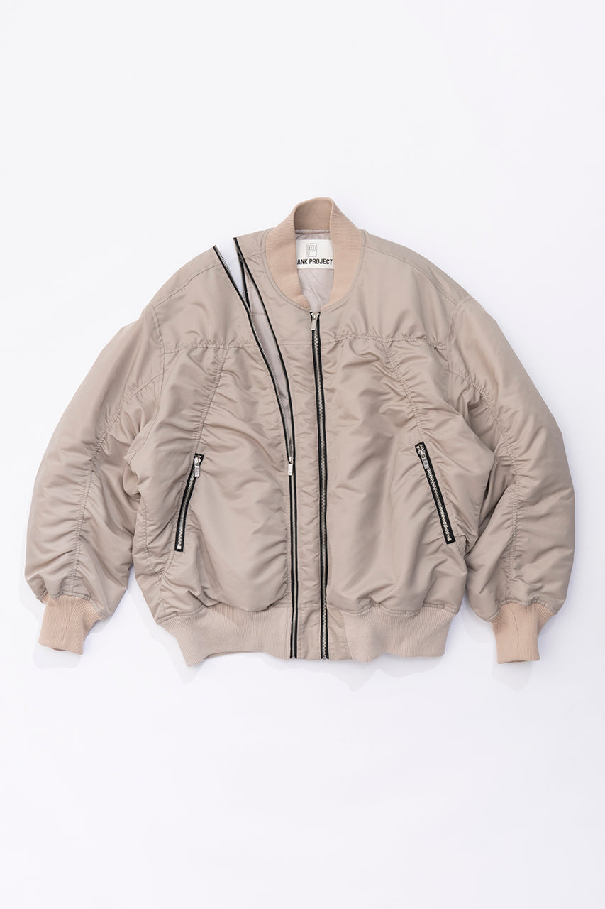【23AUTUMN PRE ORDER】Long Zipper MA-1