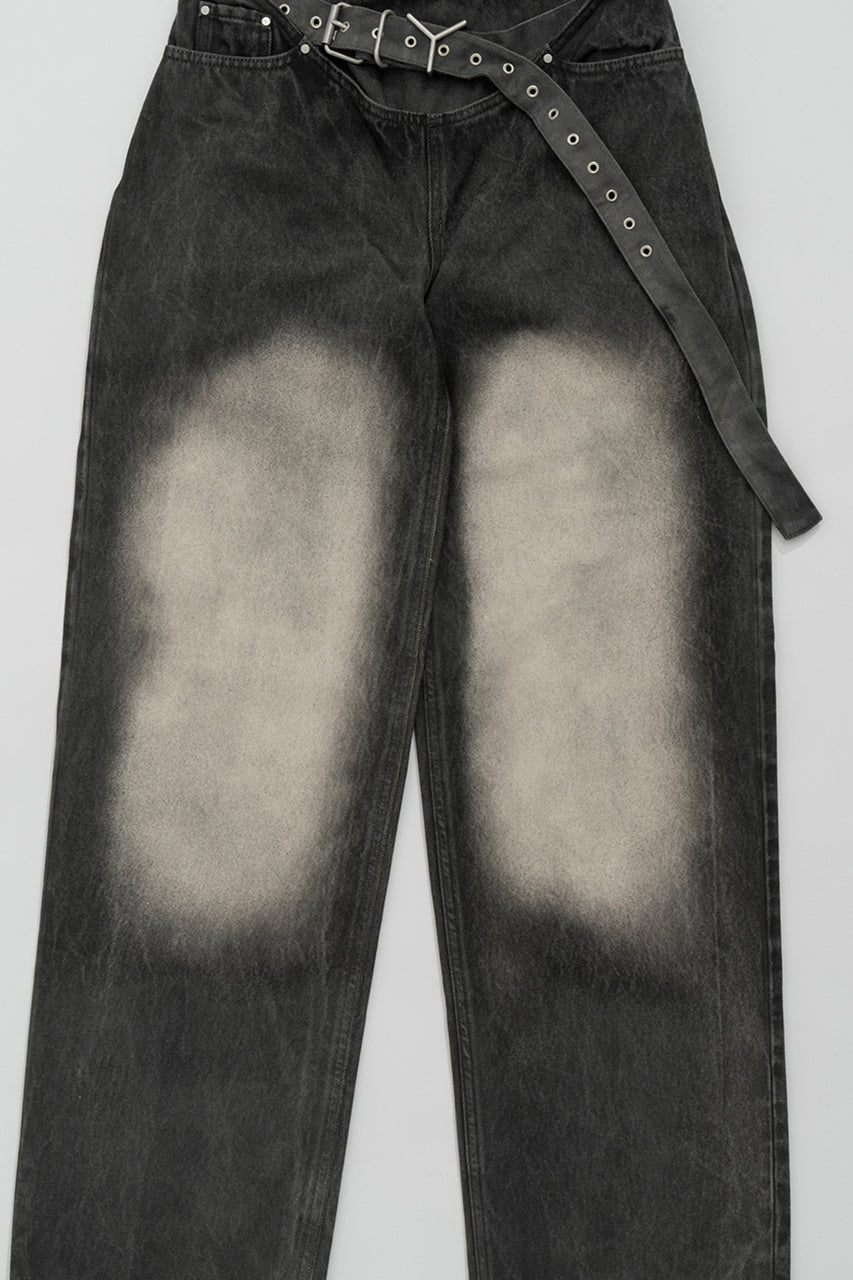 Y Belt Arc Jeans