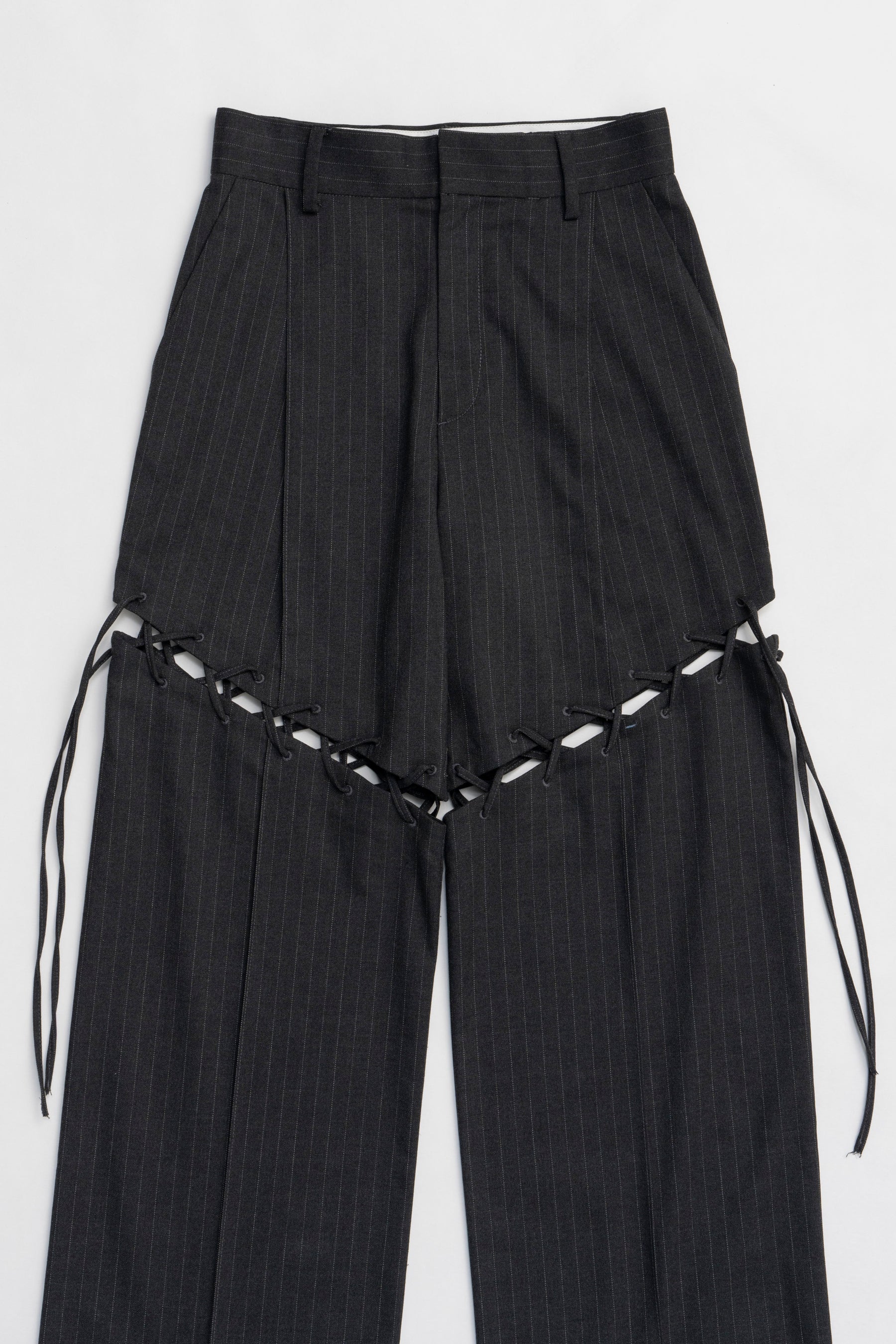 Lace-Up Tailored Pants - SALE