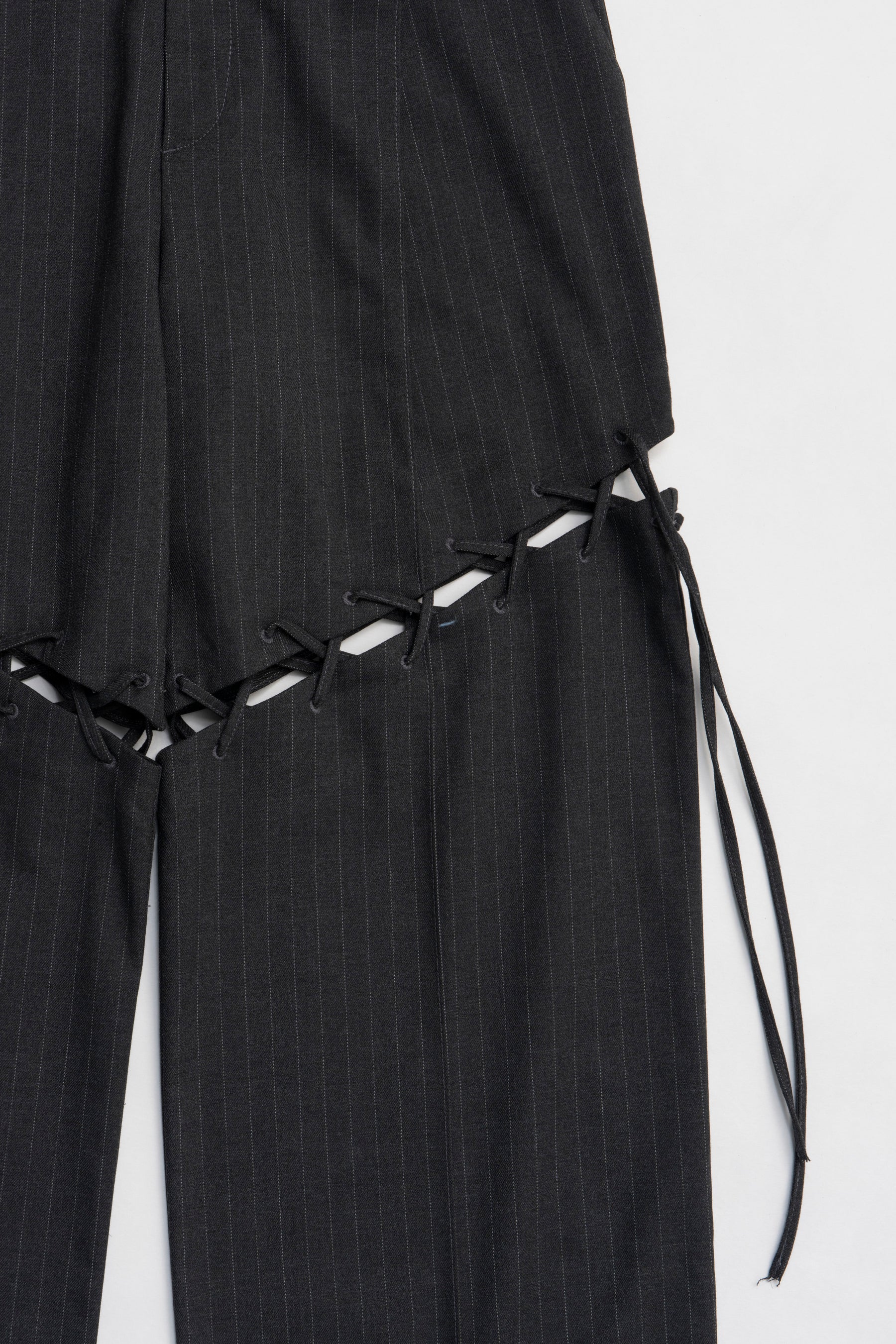 Lace-Up Tailored Pants - SALE