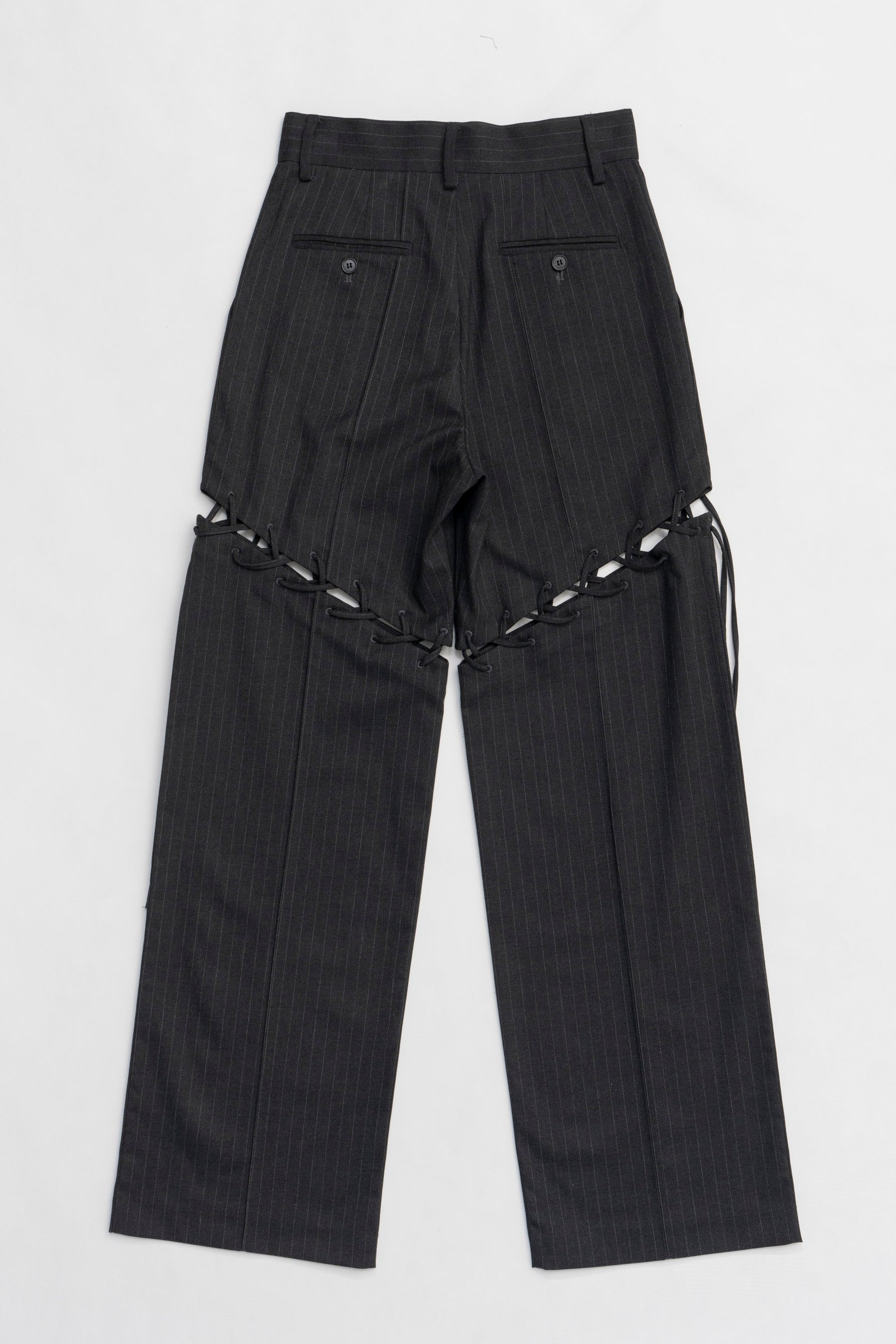 Lace-Up Tailored Pants - SALE
