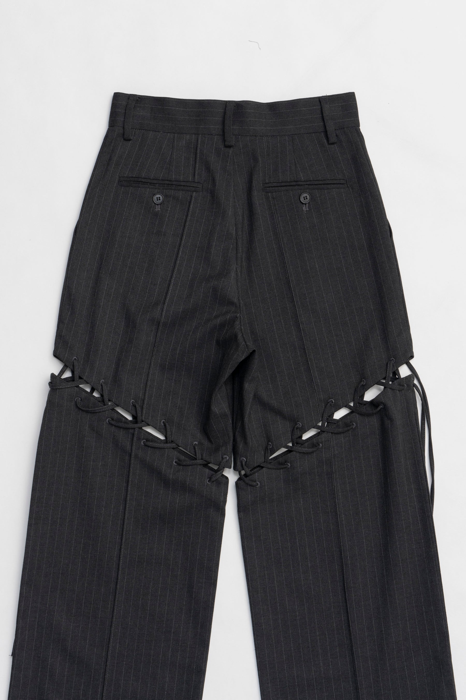 Lace-Up Tailored Pants - SALE