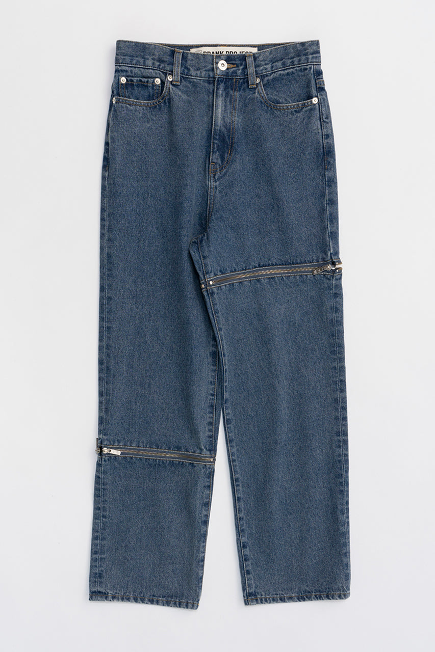 Asymmetry Fastener Denim - SALE