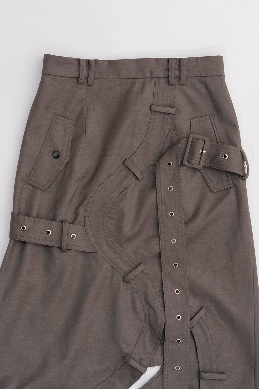 Asymmetric Belter Skirt - SALE