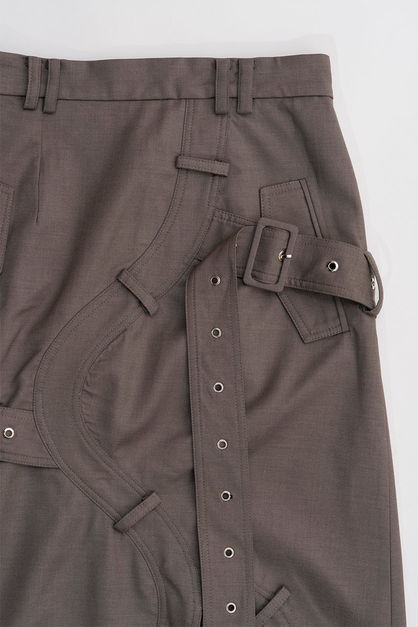 Asymmetric Belter Skirt - SALE