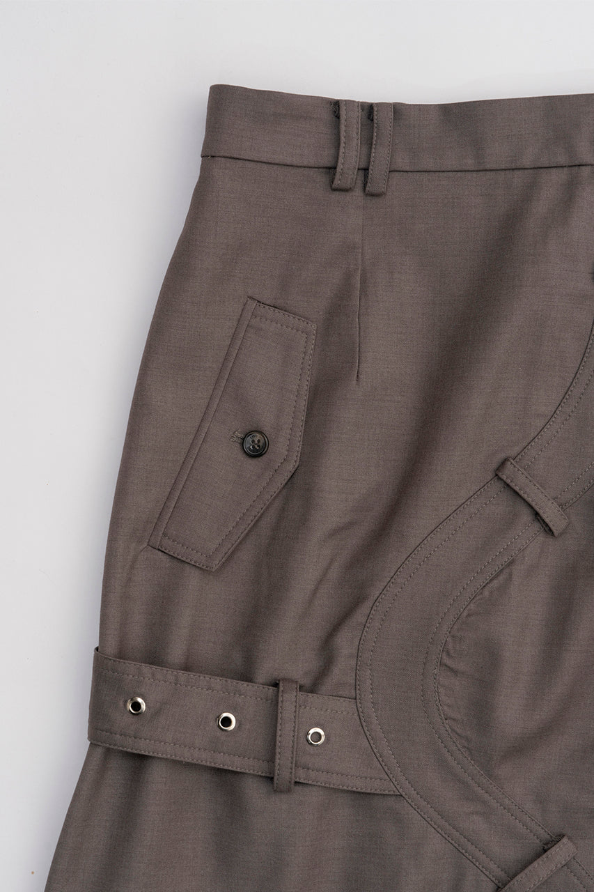 Asymmetric Belter Skirt - SALE