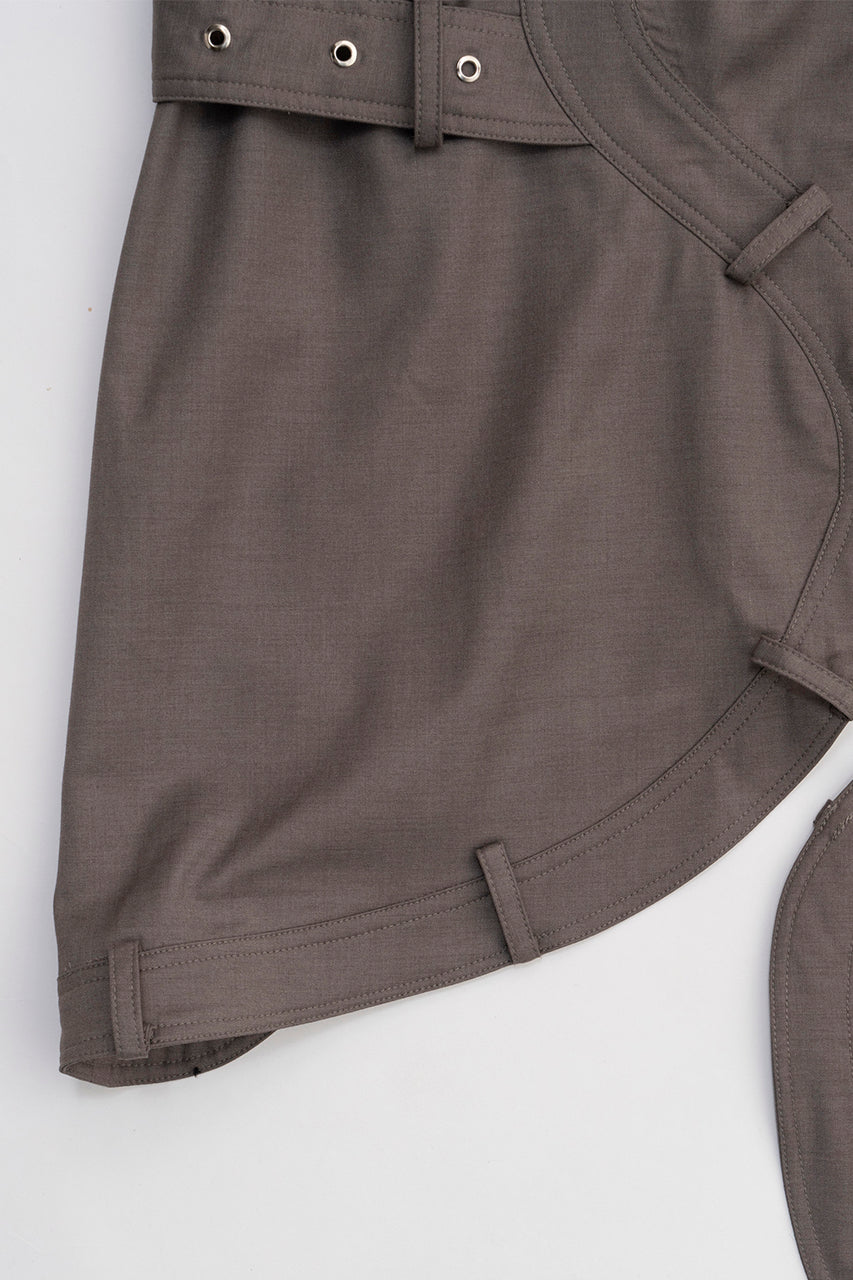Asymmetric Belter Skirt - SALE