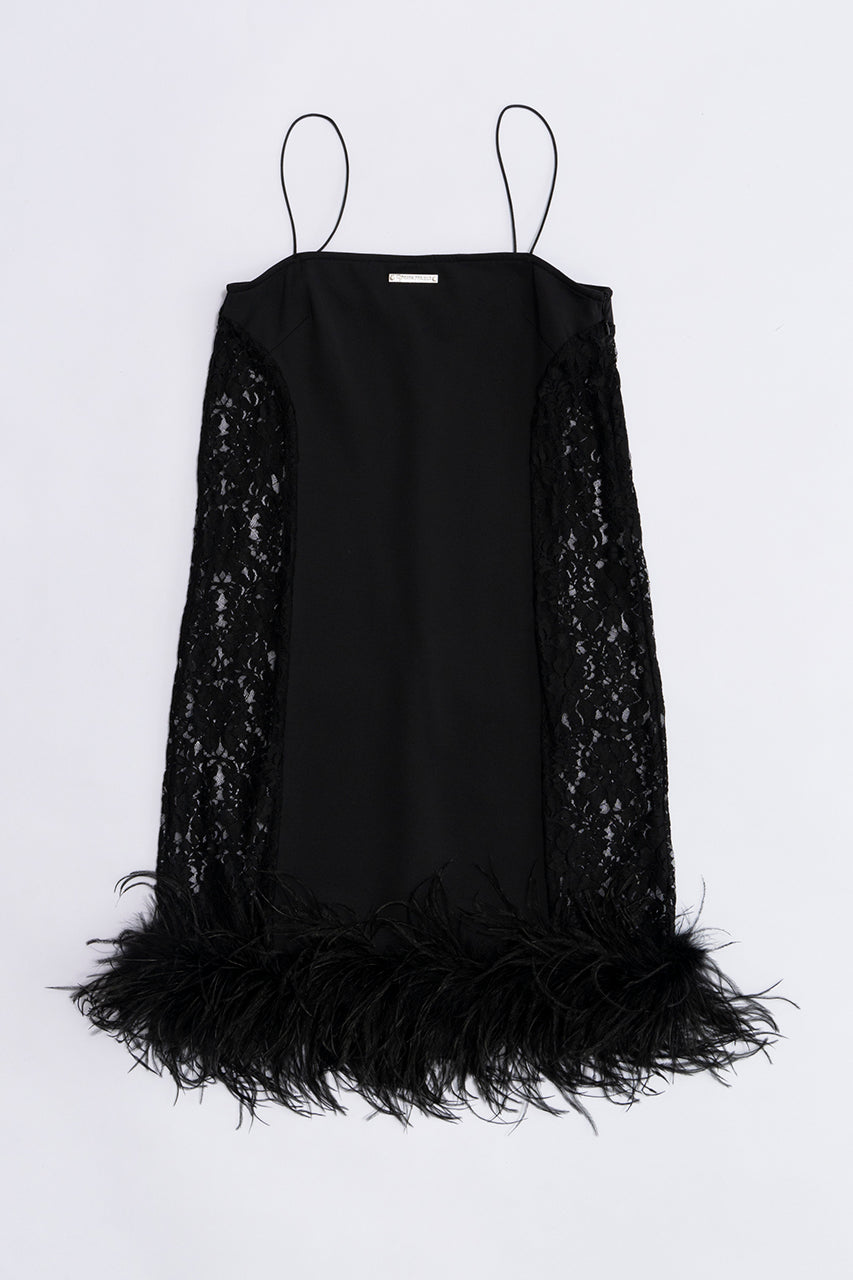 【23AUTUMN先行予約商品】Feather Onepiece