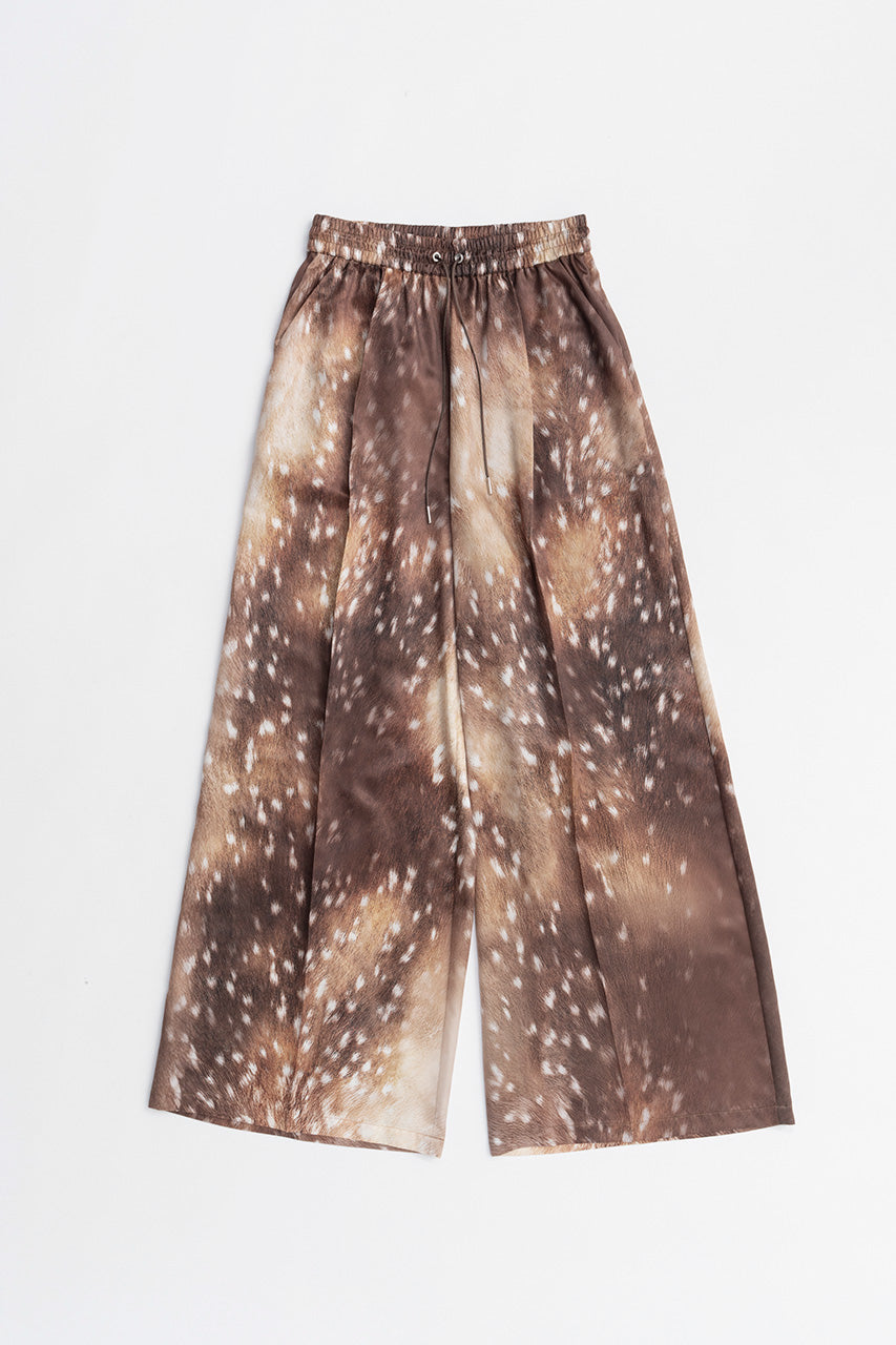 Bambi Print Wide Pants