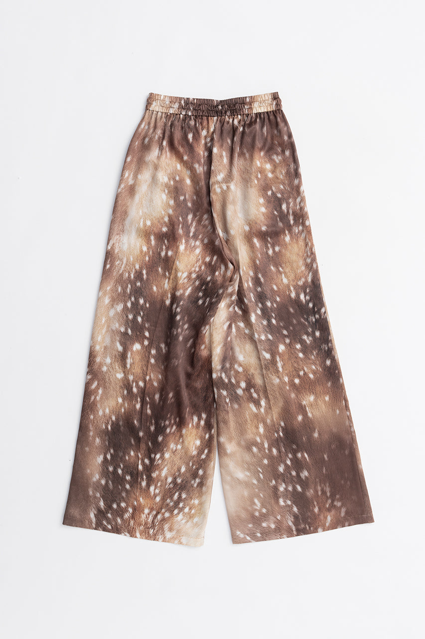 Bambi Print Wide Pants