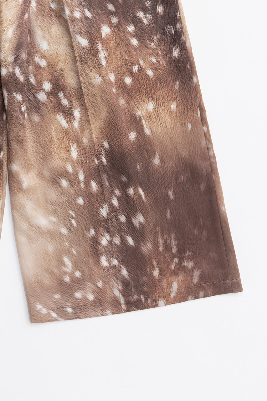 Bambi Print Wide Pants